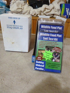 lot 107 image: 8 Wildlife Food Plot Soil Test Kits
