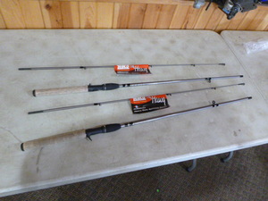 lot 113 image: 2 Zebco The Hawg Rods