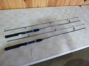 lot 114 image: 2 Dolphin Spinning Rods