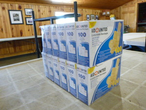 lot 126 image: 12 Boxes of Aid United Comfortable Bandages
