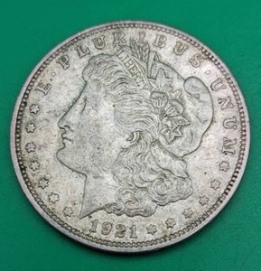 1921 Morgan Silver Dollar