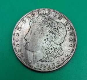 1921 Morgan Silver Dollar
