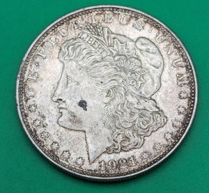 1921 Morgan Silver Dollar