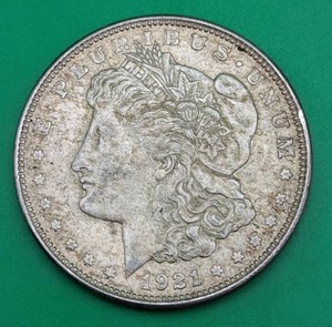 1921 Morgan Silver Dollar