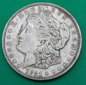 1921 Morgan Silver Dollar