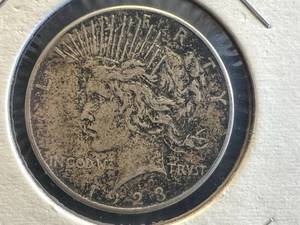 1923 Peace Silver Dollar