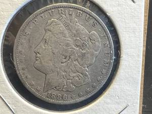 1886 Morgan Silver Dollar