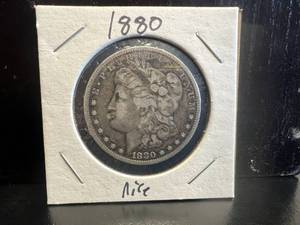 1880 Morgan Silver Dollar