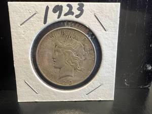 1923 Peace Silver Dollar