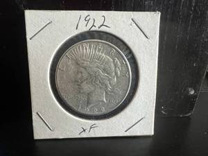 1922 Peace Silver Dollar