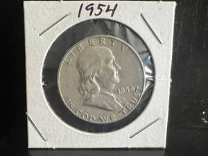 1954 D Franklin Half Dollar