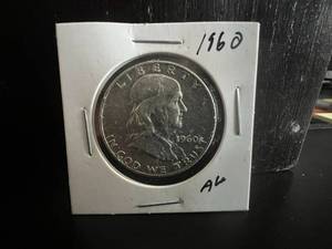 1960 D Franklin Half Dollar
