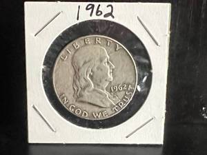 1962 D Franklin Half Dollar