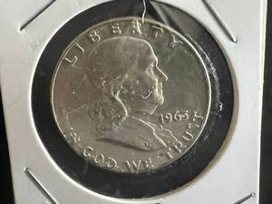1963 D Franklin Half Dollar
