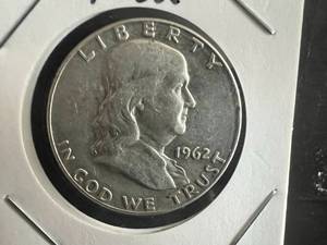 1962 D Franklin Half Dollar