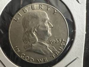 1963 D Franklin Half Dollar