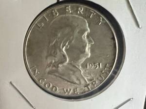 1951 Franklin Half Dollar