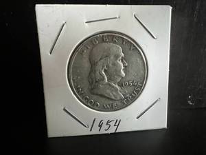 1954 D Franklin Half Dollar