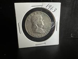 1963 D Franklin Half Dollar