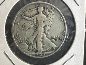 1942 S Liberty Half Dollar