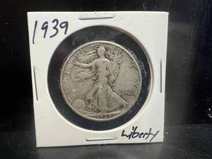 1939 D Liberty Half Dollar