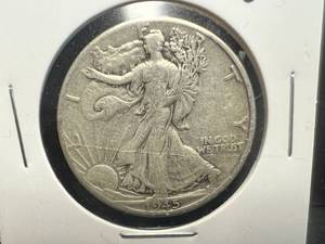 1945 D Liberty Half Dollar