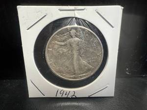 1942 D Liberty Half Dollar