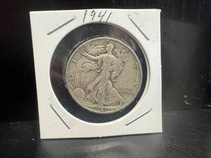 1941 S Liberty Half Dollar