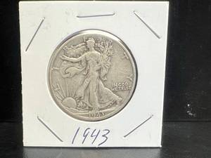 1943 D Liberty Half Dollar