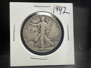 1942 D Liberty Half Dollar
