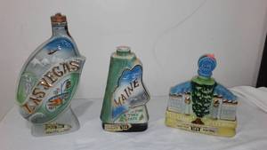 lot 519 image: Vintage Jim Beam Decanters (3).