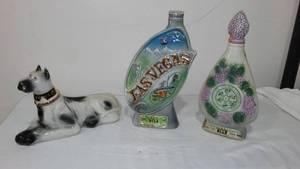 lot 521 image: Vintage Jim Beam Decanters (3)