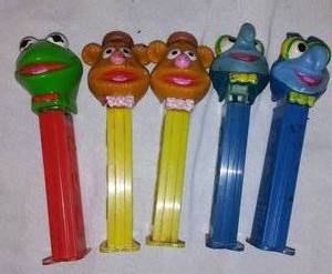 lot 537 image: The Muppets Pez Dispensers (5)