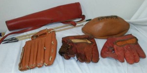 lot 553 image: Vintage Sporting Goods.