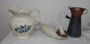lot 692 image: Lion stone Wash Basin and more.