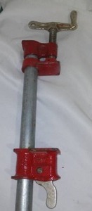 lot 728 image: Steel Clamps, 48 in.