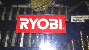 lot 758 image: Ryobi Drilling and Driving set.