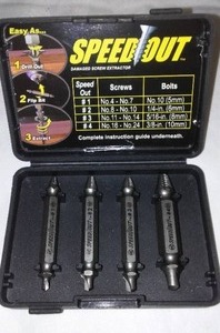 lot 765 image: Speed Out Damaged Screw Extractor Set.