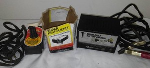 lot 772 image: &nbspMotorcycle Battery charger, and More.