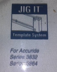 lot 773 image: Rockler JIG IT Template.