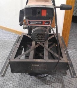 DeWalt 10-Inch Radial Saw.