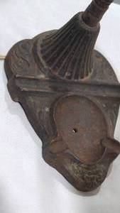 Cast Iron Copper Lamp.