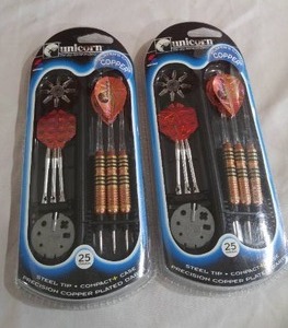 Unicorn Darts (2 Pkgs) New