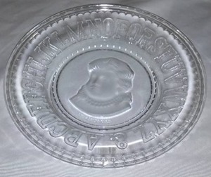 Vintage Alphabet Plate, Covered Baking Dish.