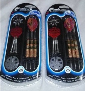 Unicorn Darts (2 Pkgs) New