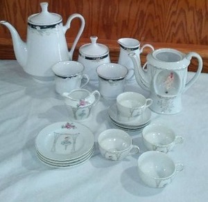 Tea Sets. (2)