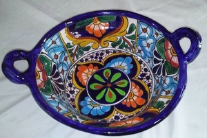 Colorful Clay Bowl and More.