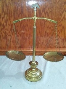 Scale Of Justice.