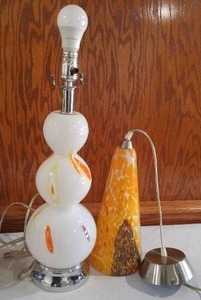 Lamps (2). Mid Century Look