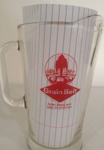 Grain Belt Beer Pitcher.